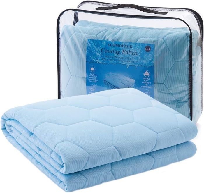 ACOMOPACK Cooling Weighted Blanket